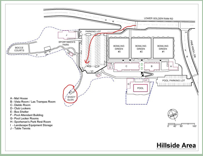 hillside complex map